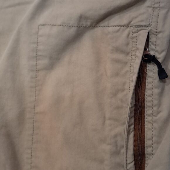 Wrangler Mens Tan Flat Front Chino Cargo Short Size 42 - Picture 4 of 16
